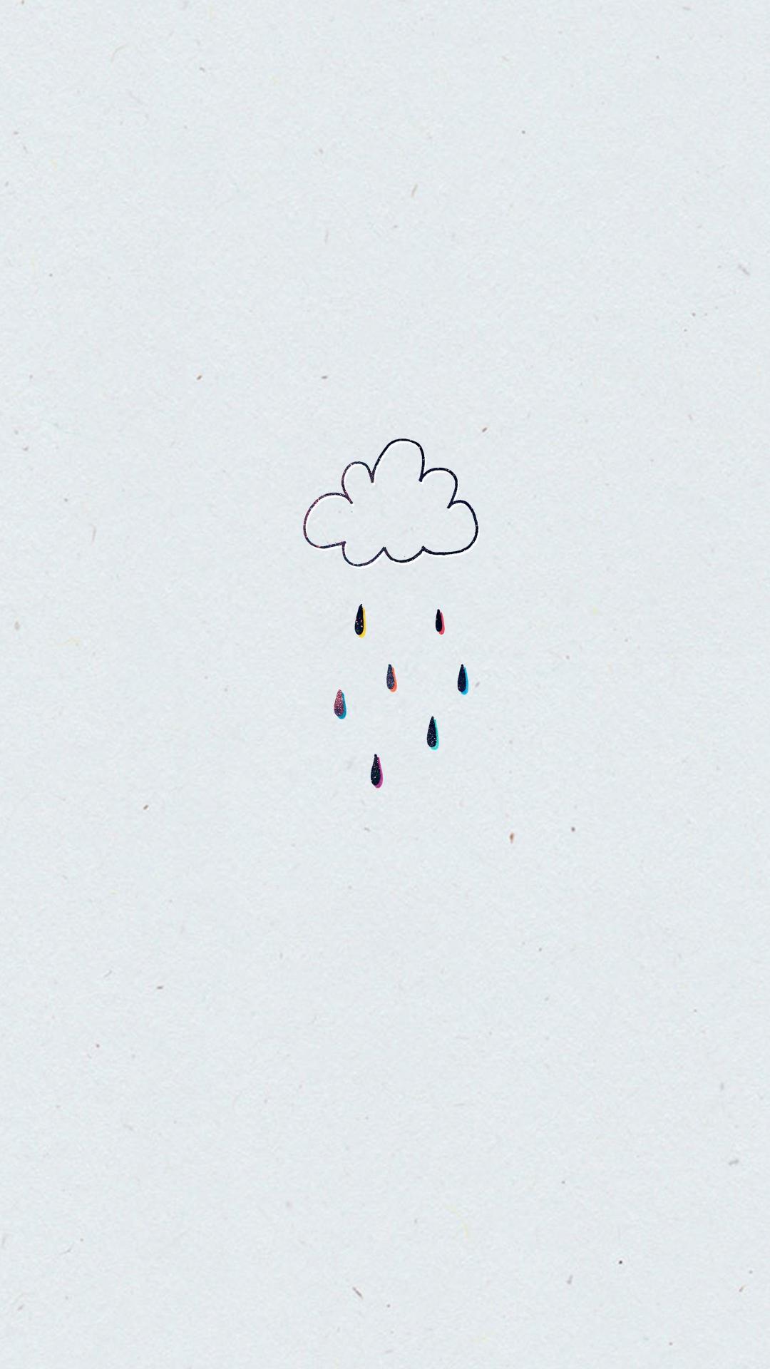 Colorful Rain Cloud - Related Dope Wallpapers wallpaper