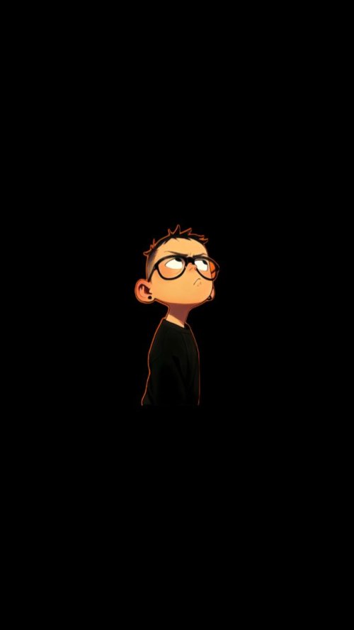 Contemplative Cartoon Character - Related Ghetto Wallpapers wallpaper