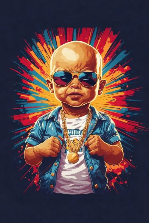Cool Baby Boss - gangster Wallpaper