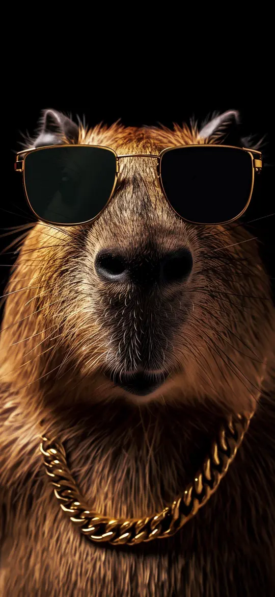 Cool Capybara Vibes - Related Ghetto Wallpapers wallpaper