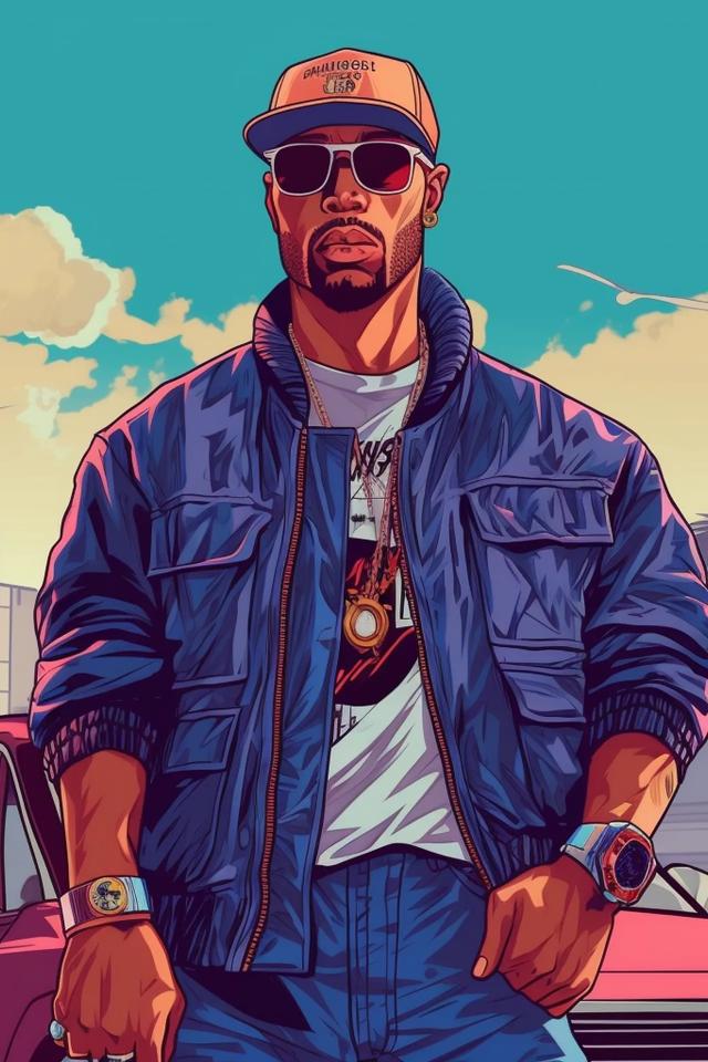 Cool Cartoon Hipster - Related Ghetto Wallpapers wallpaper