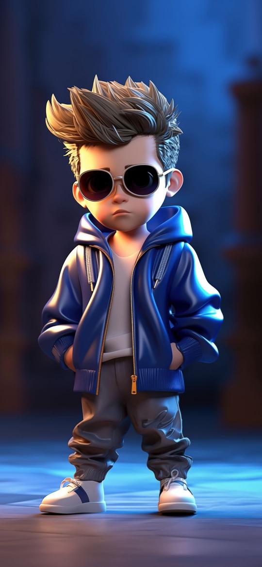 Cool Cartoon Kid