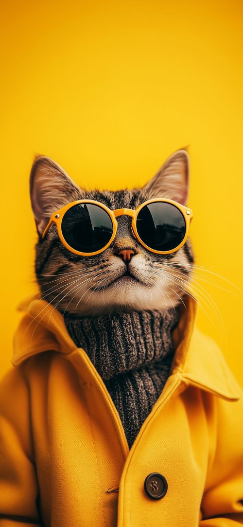 Cool Cat in Sunglasses