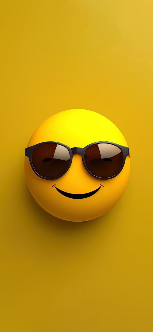 Cool Emoji Sunglasses Yellow - Related Ghetto Wallpapers wallpaper