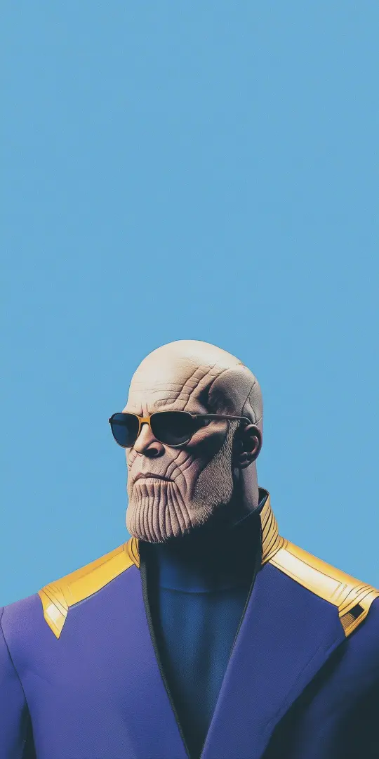 Cool Thanos with Shades