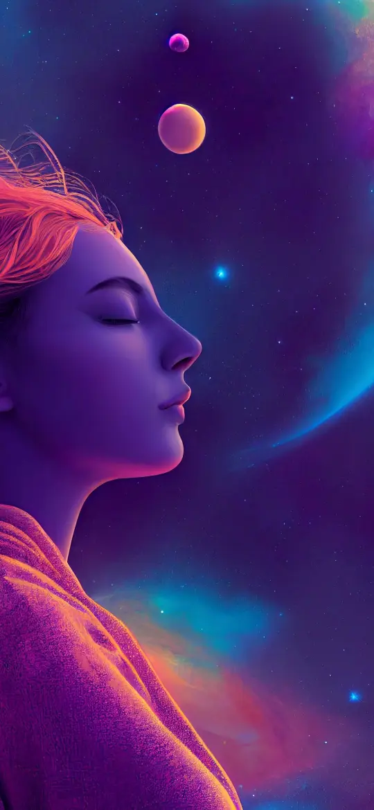 Cosmic Dreamscape Serenity - Related 4K Wallpapers wallpaper