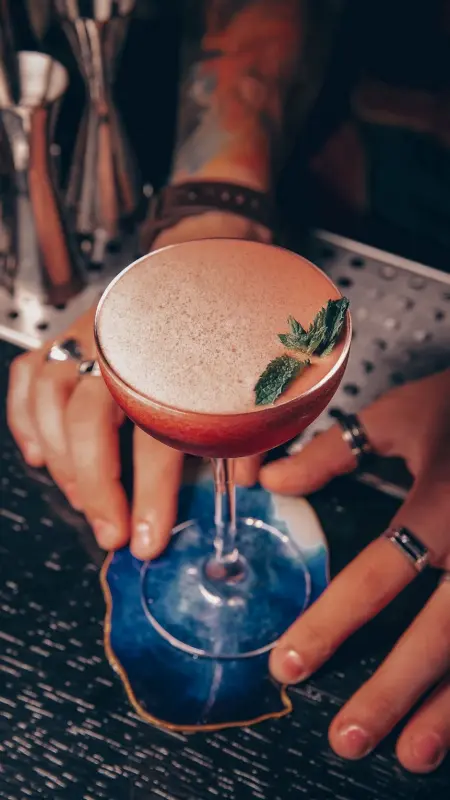 Craft Cocktail Presentation