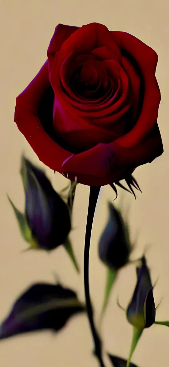 Crimson Rose and Buds - Related Ghetto Wallpapers wallpaper