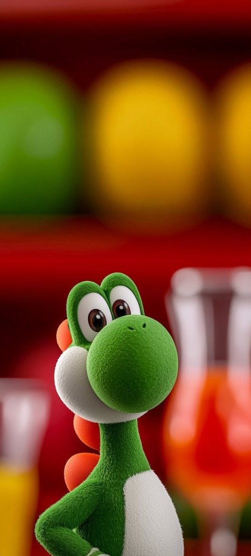 Cute Yoshi Portrait