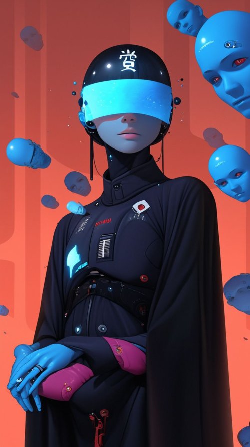 Cyberpunk Geisha Android - Related Ghetto Wallpapers wallpaper