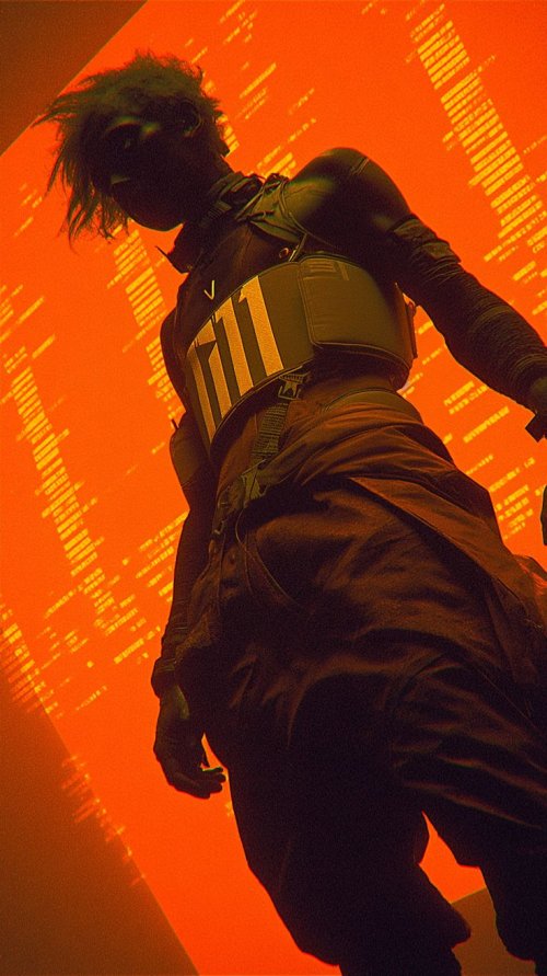 Cyberpunk Hacker Portrait - Related Ghetto Wallpapers wallpaper