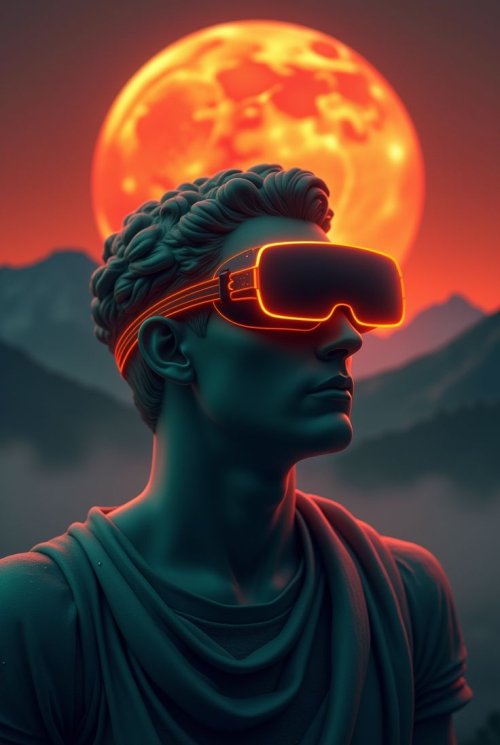 Cyberpunk Statue VR - Related Desktop & Laptop wallpaper