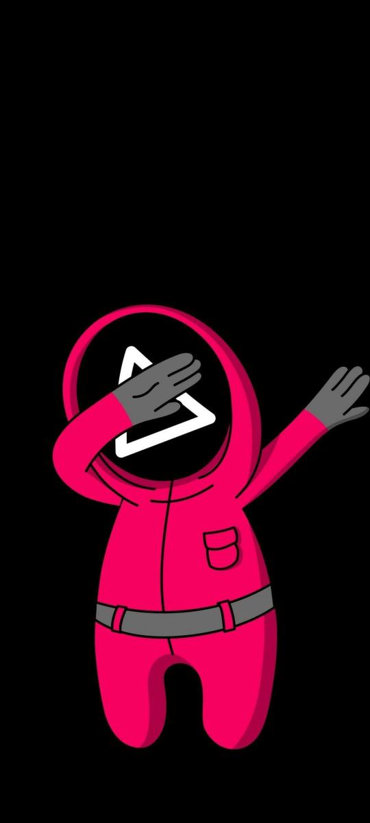Dabbing Squid Game Guard