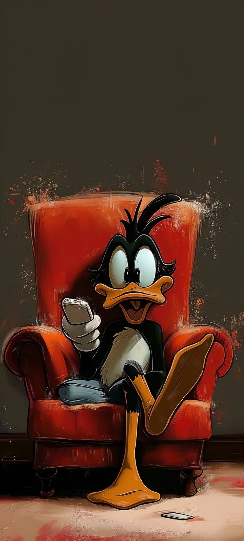 Daffy Duck Relaxing - Related Dope Wallpapers wallpaper