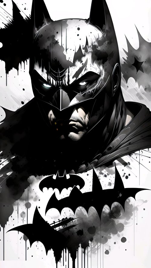 Dark Knight Ink - Related Dark Wallpapers wallpaper