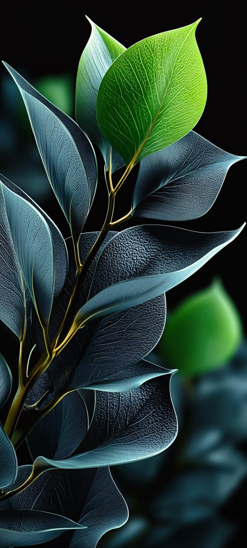 Dark Leafy Still Life - Related StockWalls wallpaper