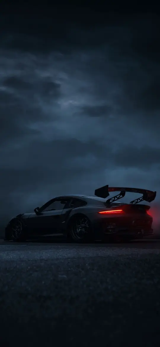 Dark Porsche GT3 RS - Related Dark Wallpapers wallpaper