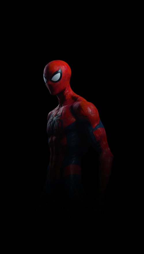 Dark Spiderman Portrait - Related Dark Wallpapers wallpaper
