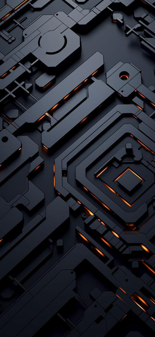Dark Tech Circuitry