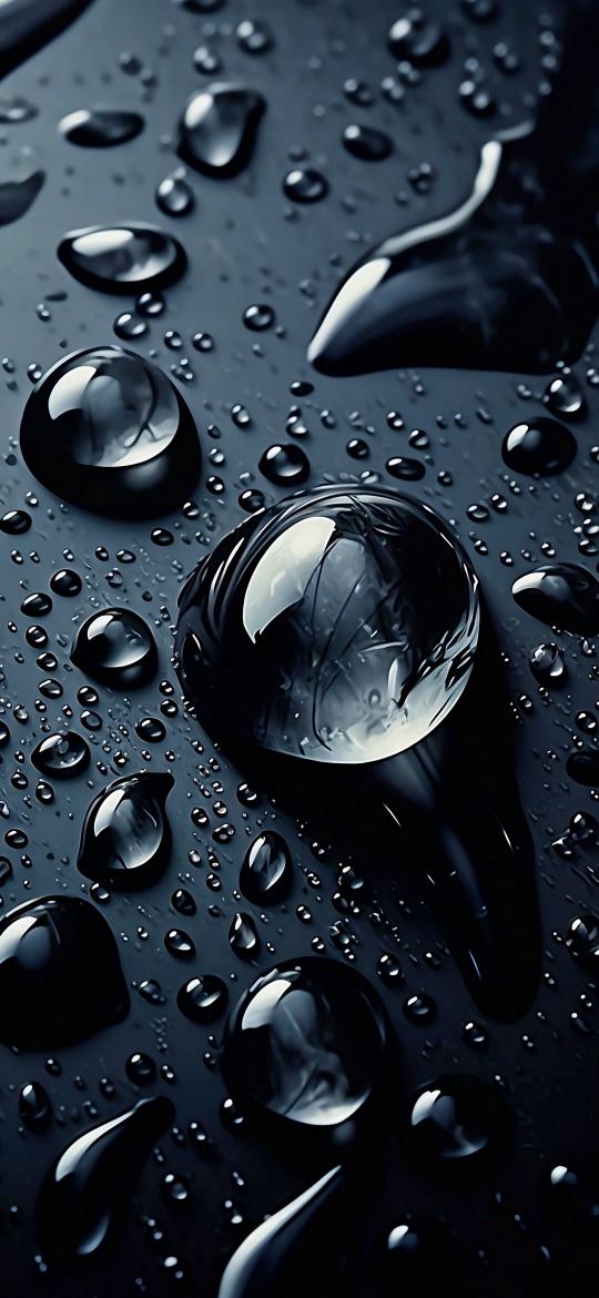 Dark Water Droplets - Related Ghetto Wallpapers wallpaper