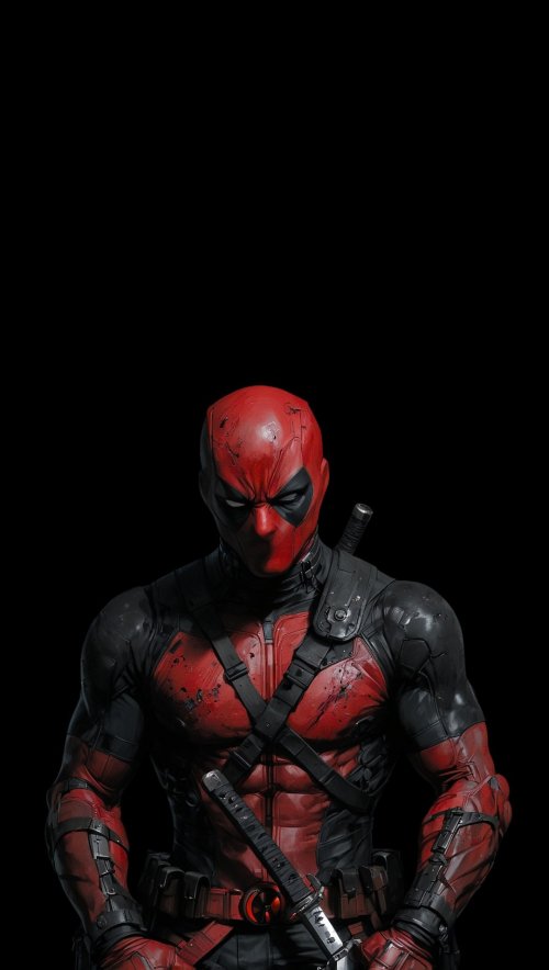 Deadpool Dark Portrait - Related Dope Wallpapers wallpaper