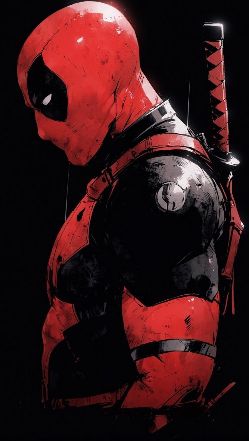 Deadpool Red Vigil - Related Dope Wallpapers wallpaper
