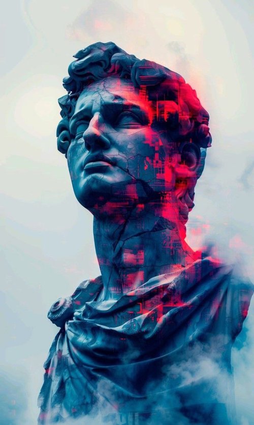 Digital Renaissance Bust