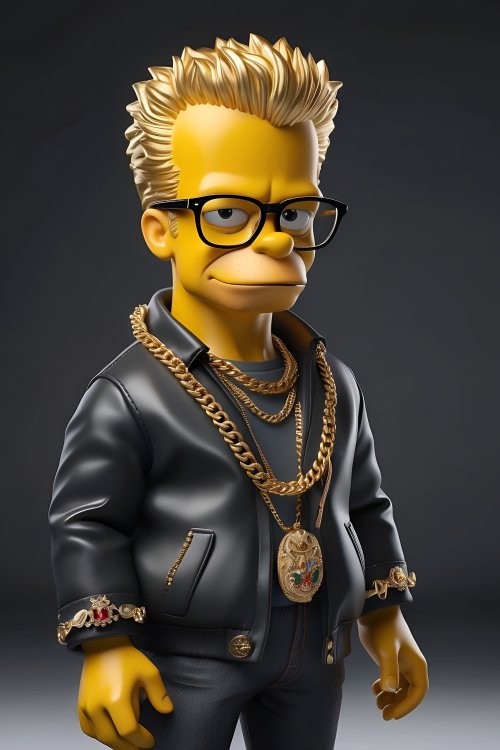 Dope Bart Simpson - gangster Wallpaper