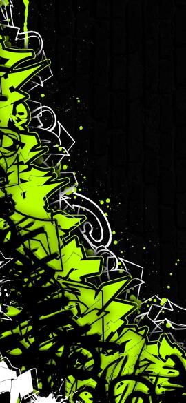 Electric Graffiti Splash - Related 4K Wallpapers wallpaper