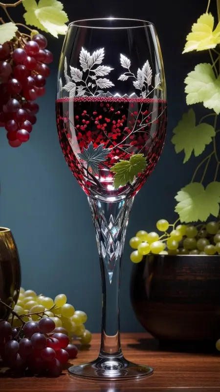Elegant Wine Glass Still