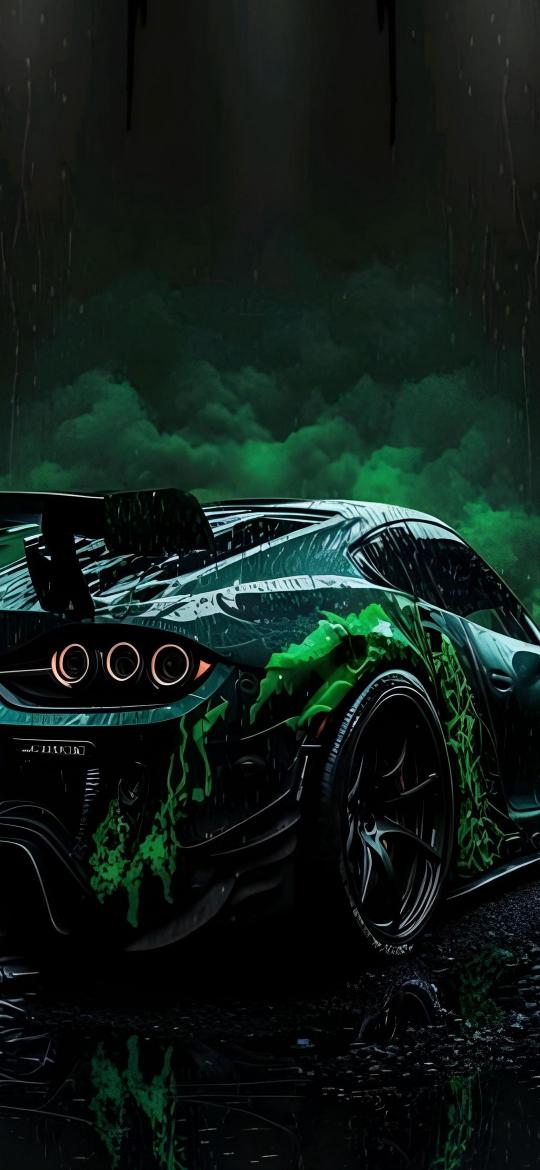 Emerald Car Phantom - Related Ghetto Wallpapers wallpaper