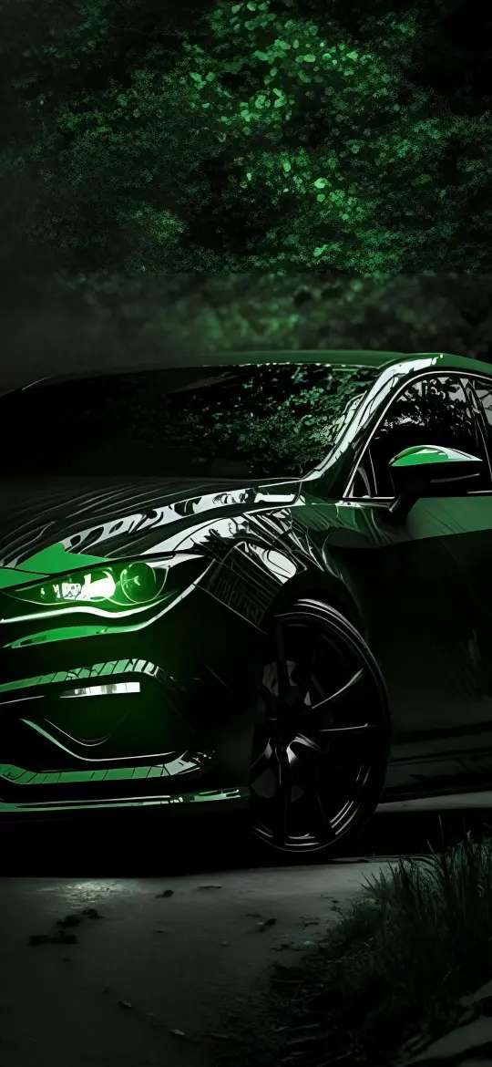 Emerald Green Sports Car - Related Ghetto Wallpapers wallpaper