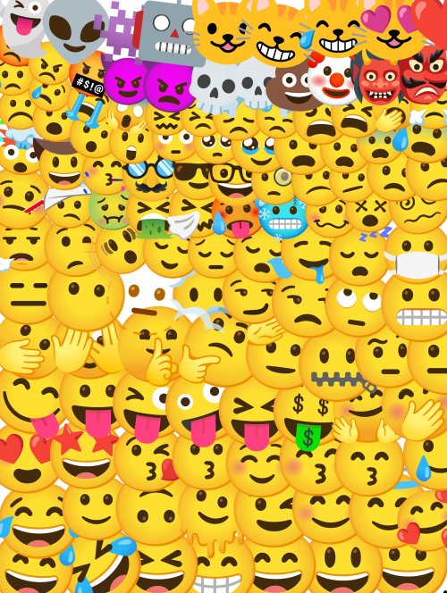 Emoji Collage of Emotions - Related Ghetto Wallpapers wallpaper