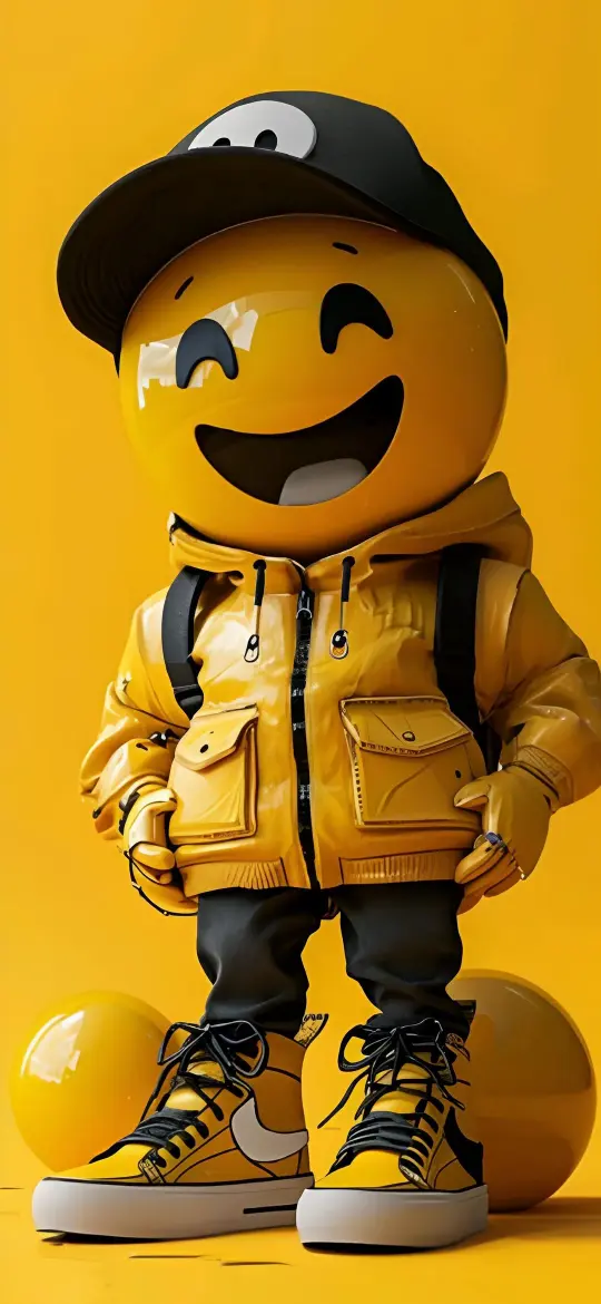 Emoji Dude in Yellow