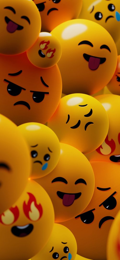 Emoji Expression Collage - Related Dope Wallpapers wallpaper