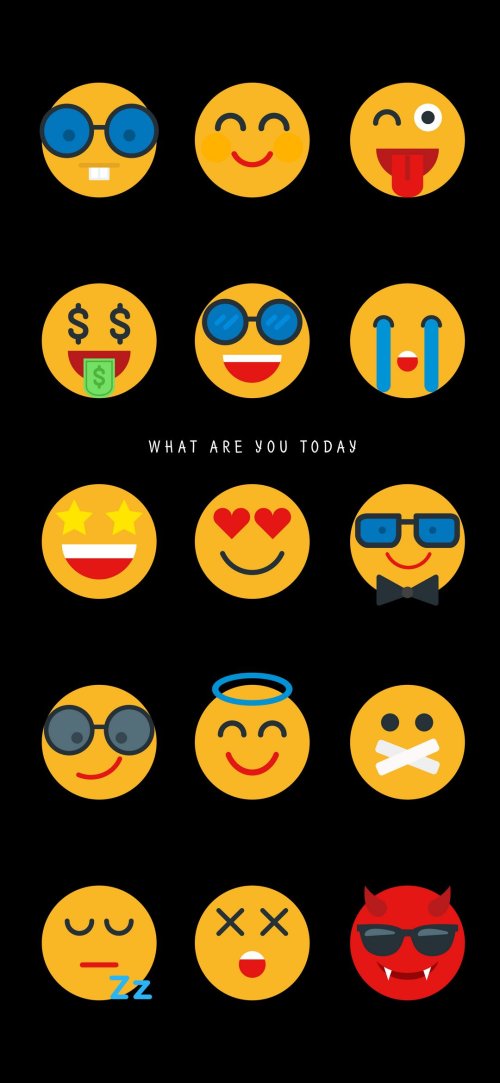 Emoji Mood Collection - emoji Wallpaper