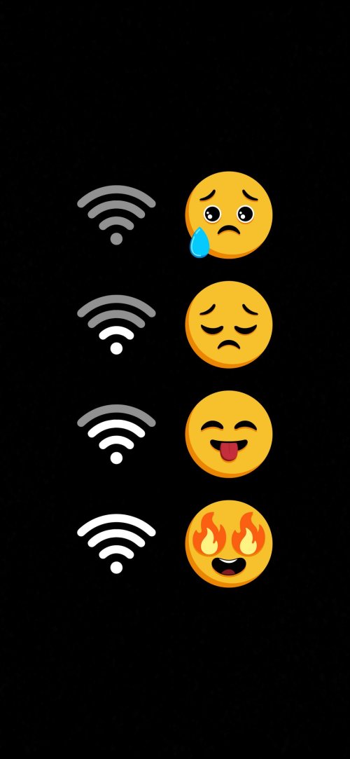 Emoji Wifi Moods - Related Ghetto Wallpapers wallpaper