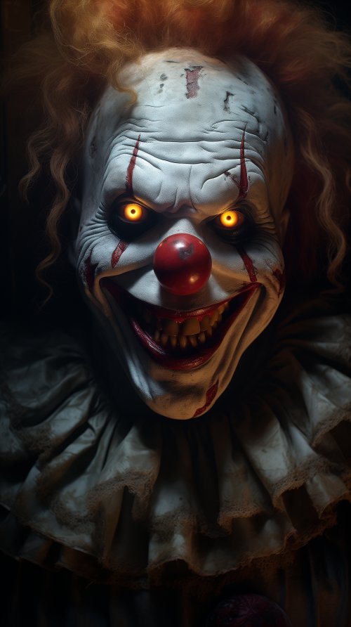 Evil Clown Portrait - Related Ghetto Wallpapers wallpaper