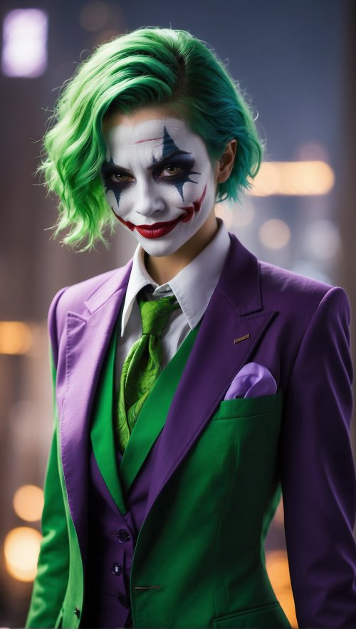 Female Joker Portrait - Related Dope Wallpapers wallpaper