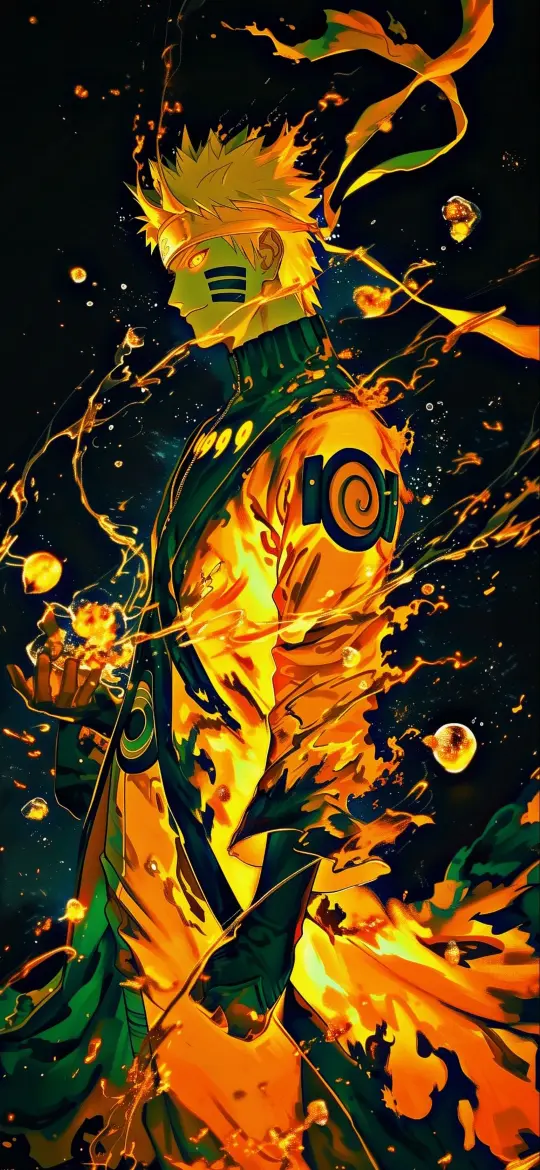 Fiery Naruto Uzumaki
