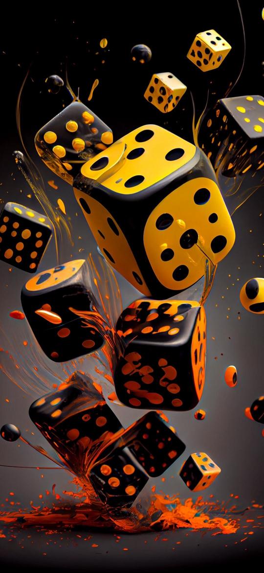 Floating Dice Chaos - Related Ghetto Wallpapers wallpaper