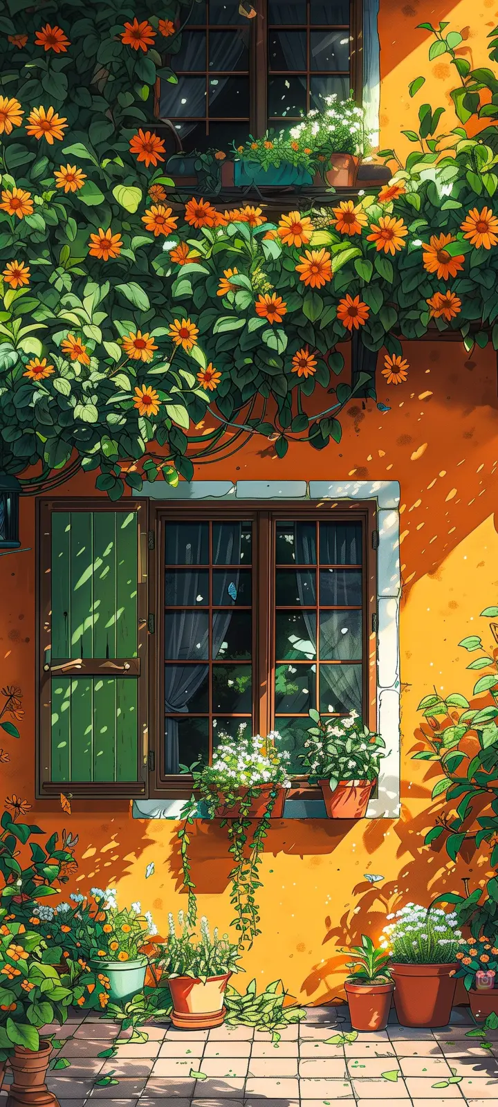 Floral Window Garden