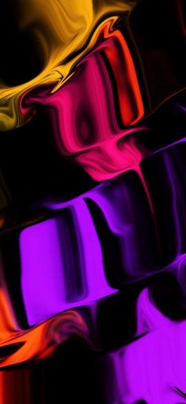 Fluid Neon Swirls - Related Dark Wallpapers wallpaper