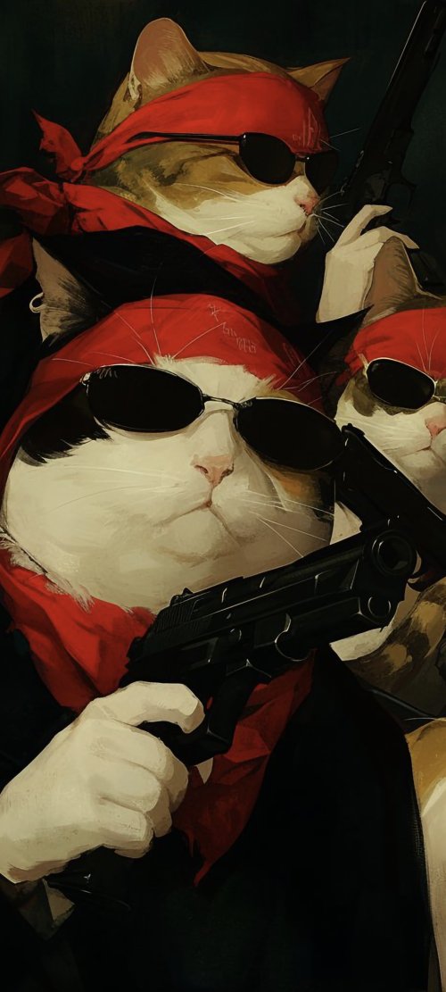 Gangster Cat Crew - gangster Wallpaper