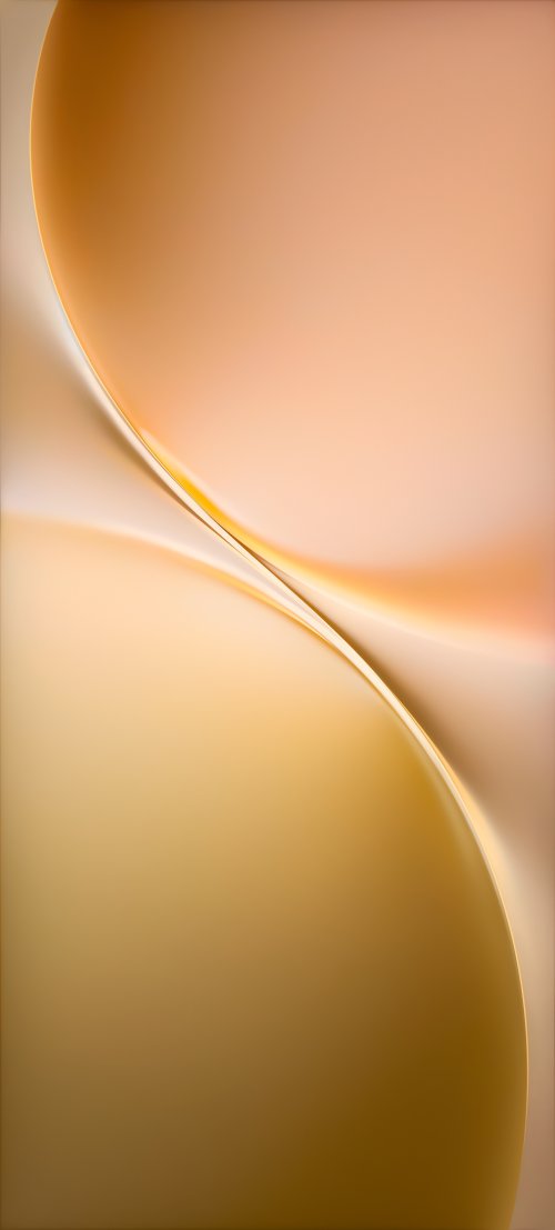 Golden Abstract Curves - abstract Wallpaper