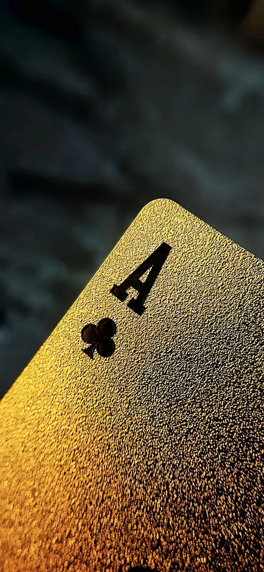 Golden Ace of Clubs