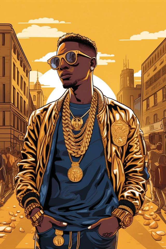 Golden City Swagger - Related Ghetto Wallpapers wallpaper