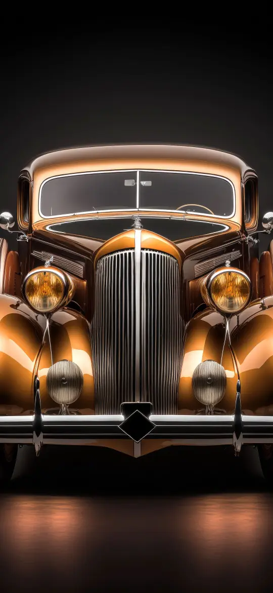 Golden Classic Car - Related Ghetto Wallpapers wallpaper