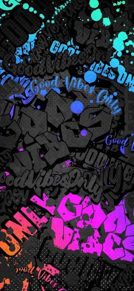 Good Vibes Graffiti Art - Related Ghetto Wallpapers wallpaper