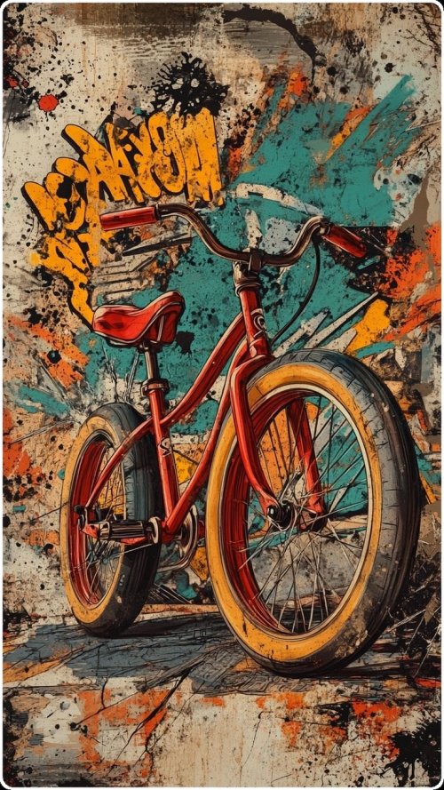 Graffiti Bike Art - graffiti Wallpaper